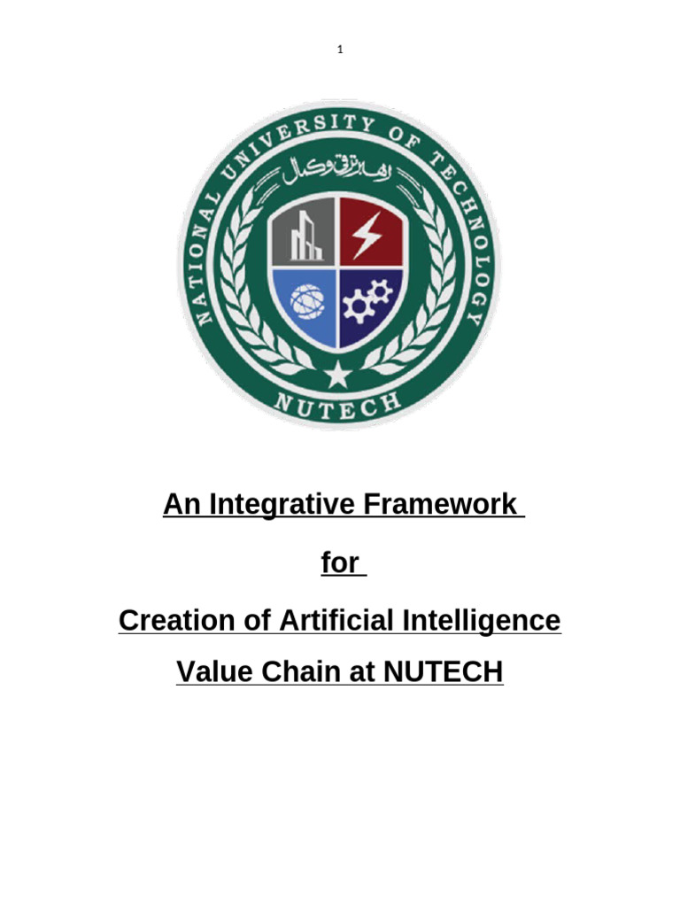 NUTECH's AI Value Chain Framework | PDF | Artificial Intelligence ...
