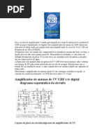 Antena Uhf e Tv Digiatl