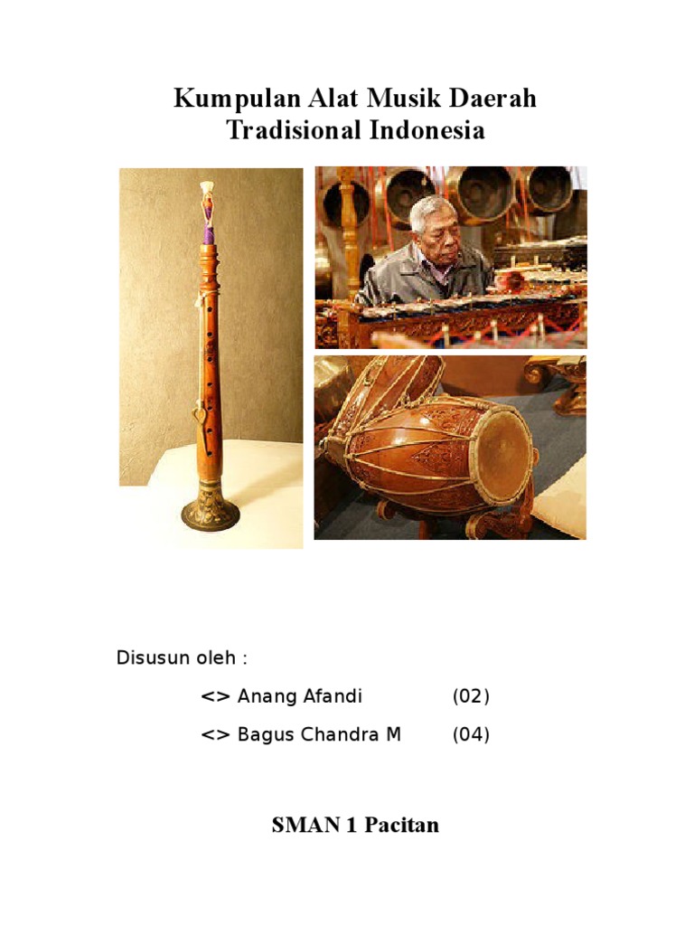 Kumpulan Alat Musik Daerah Tradisional Indonesia
