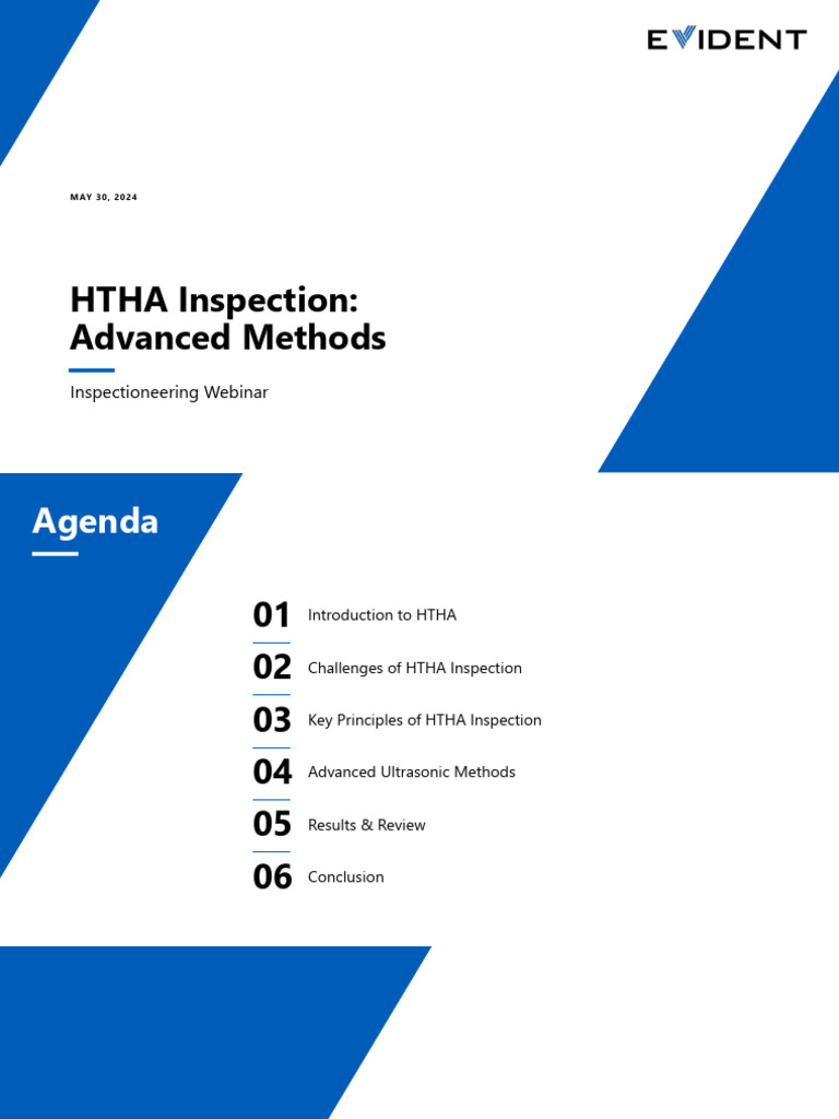 HTHA Inspection Webinar Overview | PDF | Ultrasound | Wavelength