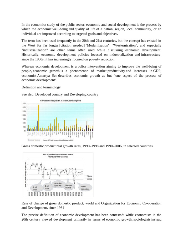 Economics | PDF | Economic Development | Economics