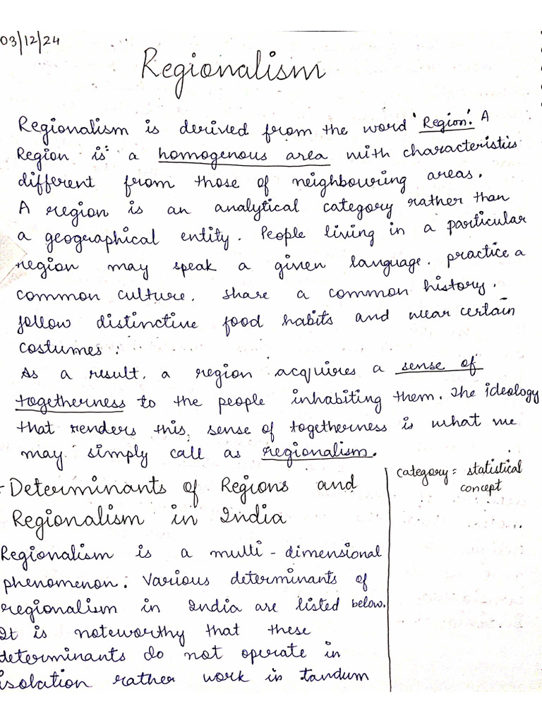 Regionalism | PDF