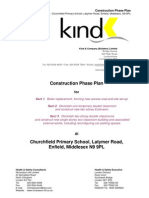 Construction Phase Plan Church Field Primary School