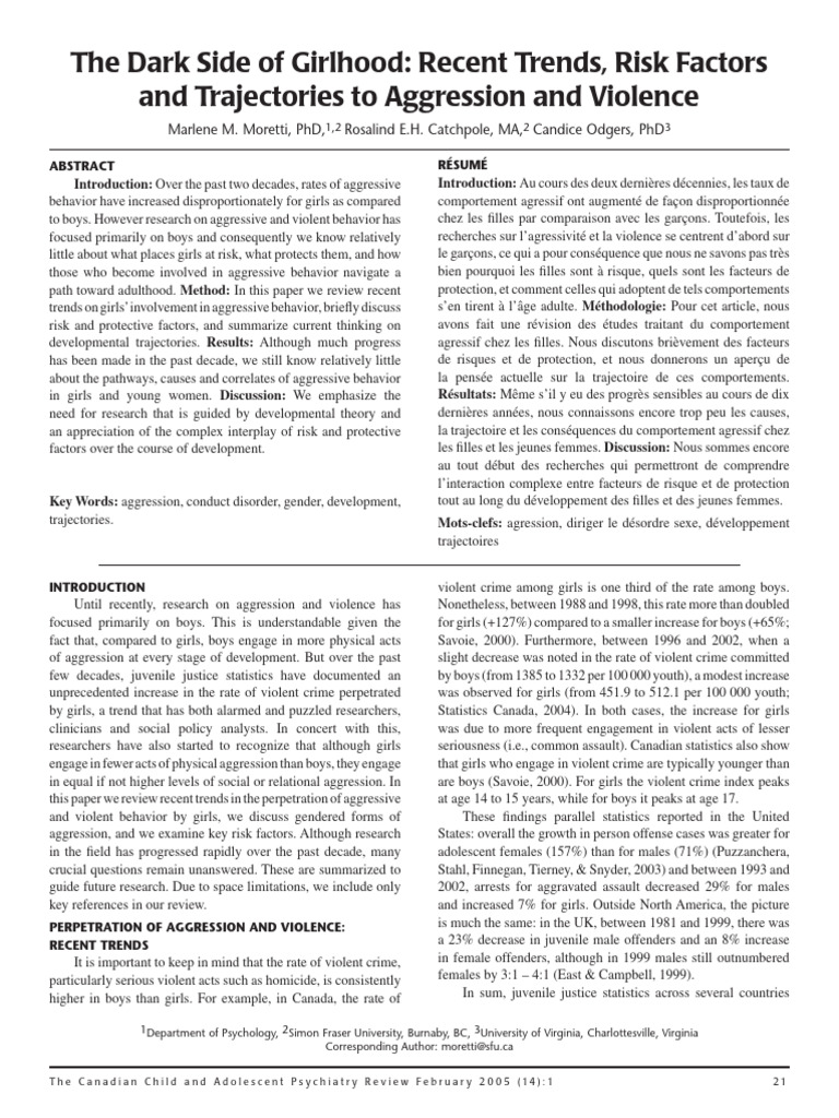 Art 2 ex 1 | PDF | Antisocial Personality Disorder | Aggression