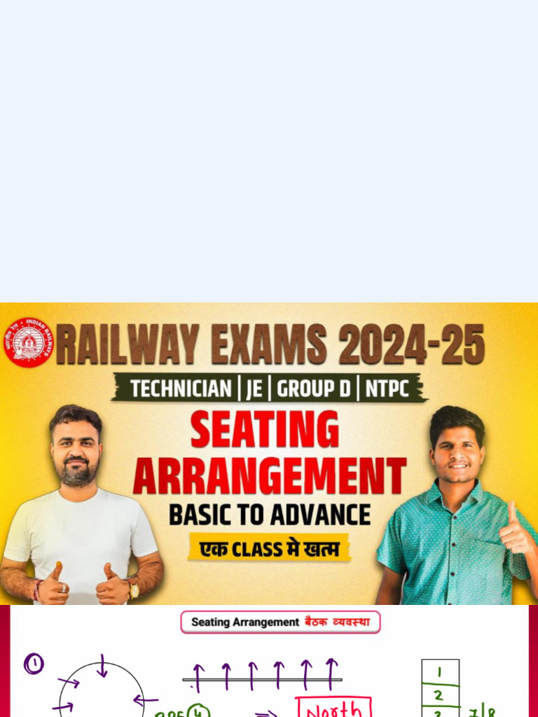 Seating Arrangement | PDF
