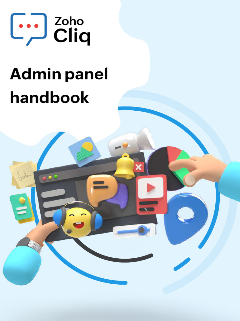 Zoho Cliq Admin Panel Handbook | PDF | Computing | Software