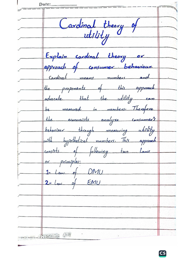 Cardinal Theory | PDF