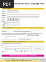 NASFUND Membership Application Form | PDF | Government Finances | Taxes