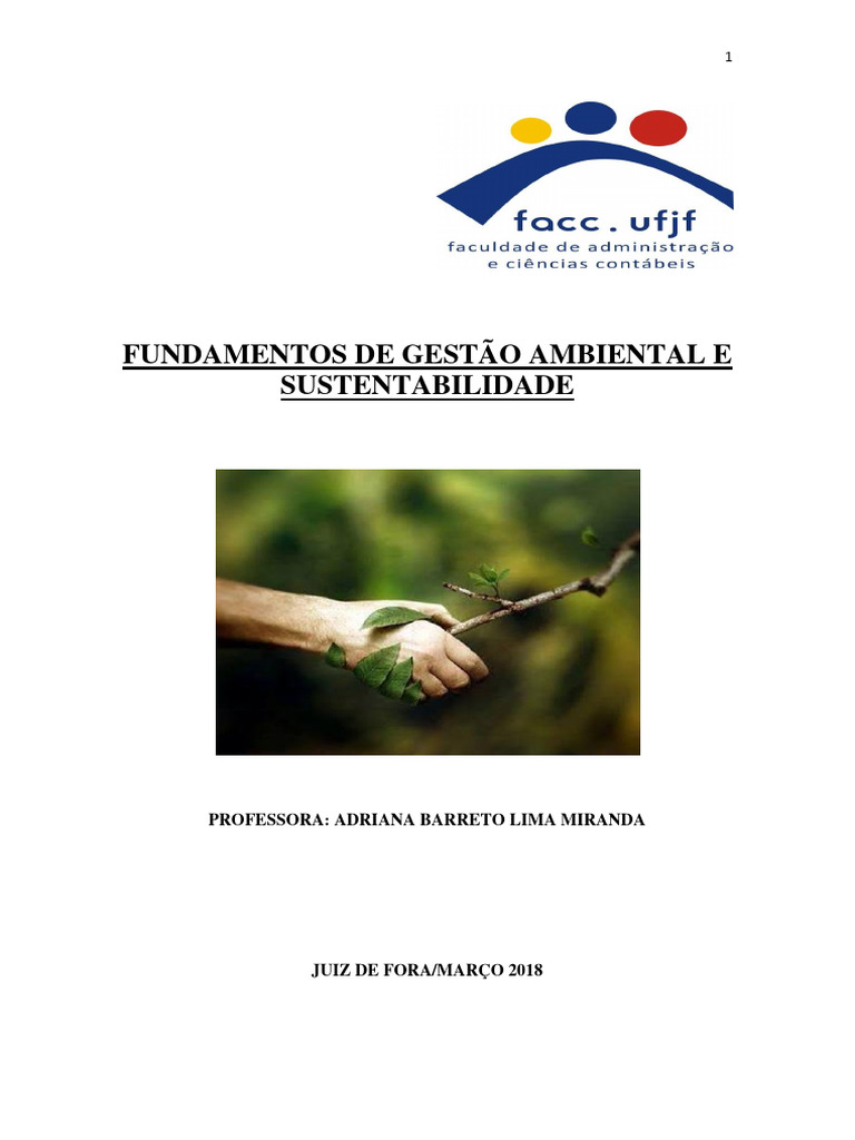 Fundamentos da Gestão Ambiental e Sustentabilidade | PDF | Economia ...