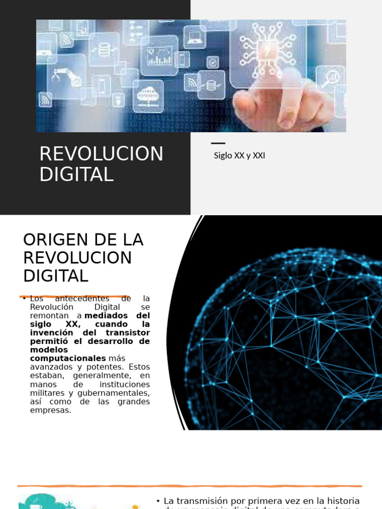 Historia de la Revolución Digital | PDF | Tecnología de información y