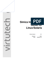 Simics Installation Guide Unix