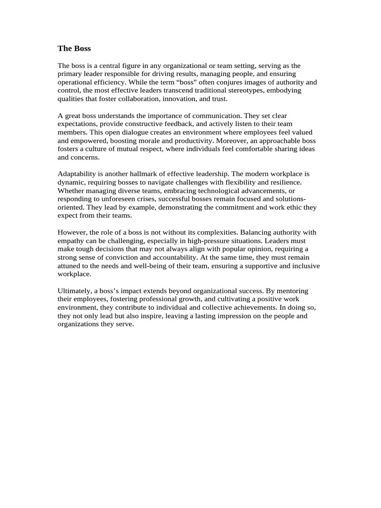 Effective Leadership Qualities | PDF