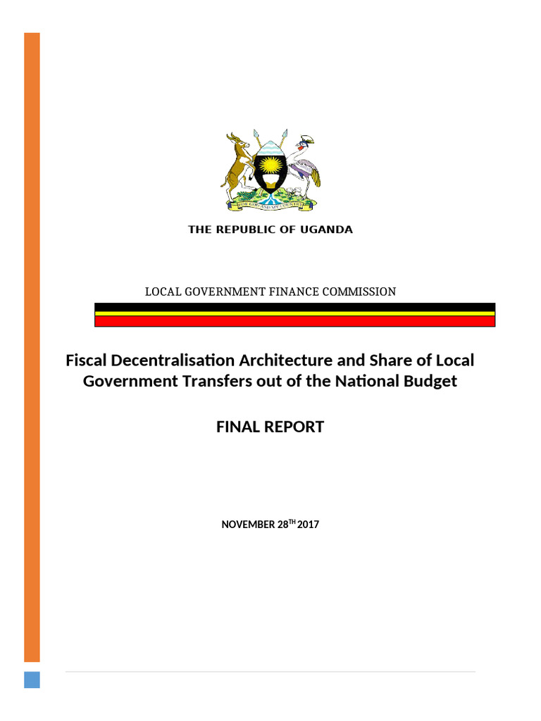 LGFC Report FDA LG Budgetshare Final Draft Report | PDF | Government ...