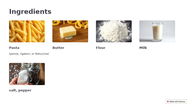 Ingredients | PDF