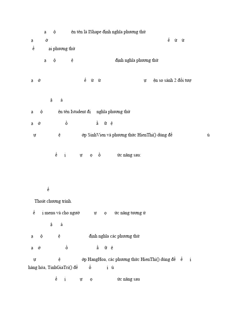 Bai Tap Interface | PDF