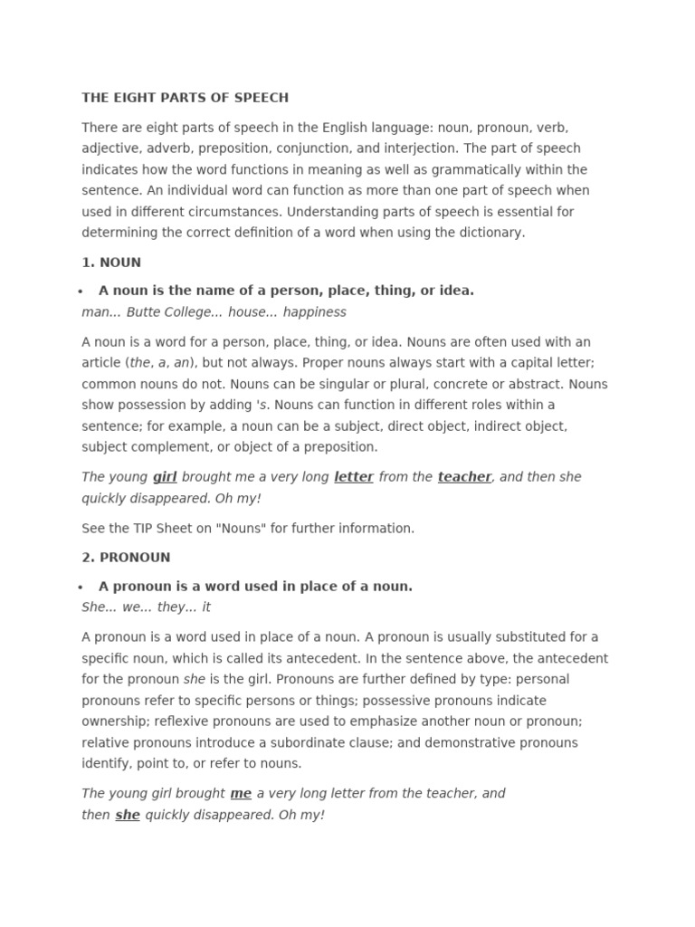 English Grammar and Tips | PDF | Part Of Speech | Pronoun