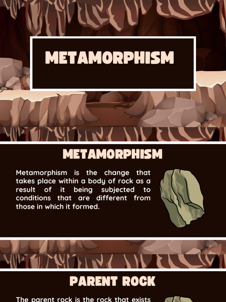 Understanding Metamorphism and Geological Time | PDF | Rock (Geology ...