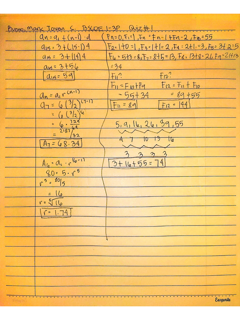 Quiz 1 Solutions | PDF