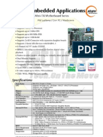 POS, Car PC and Medical Systems Overview