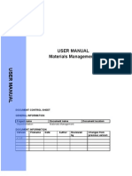 MM User Manual