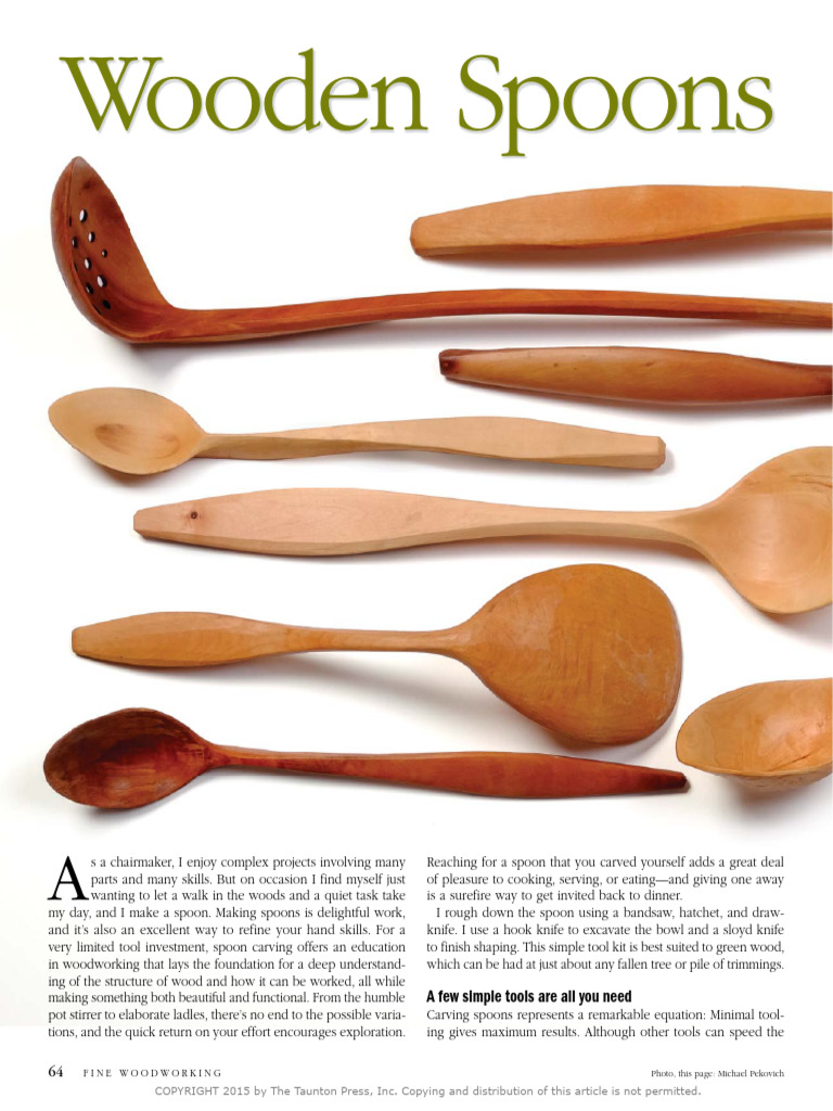 Spoon Project | PDF | Knife | Spoon