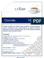 CAFÉ COM O REITOR - CONVITE ORIGINAL