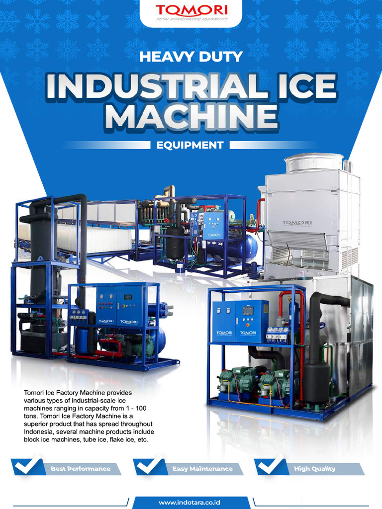 Tomori Block Ice Machine | PDF
