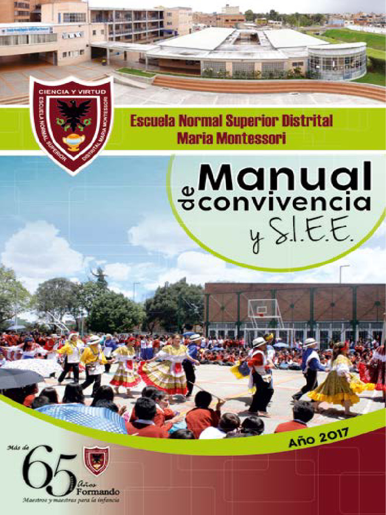 Manual de Convivencia Escolar 2023 | PDF | Educación de la primera ...