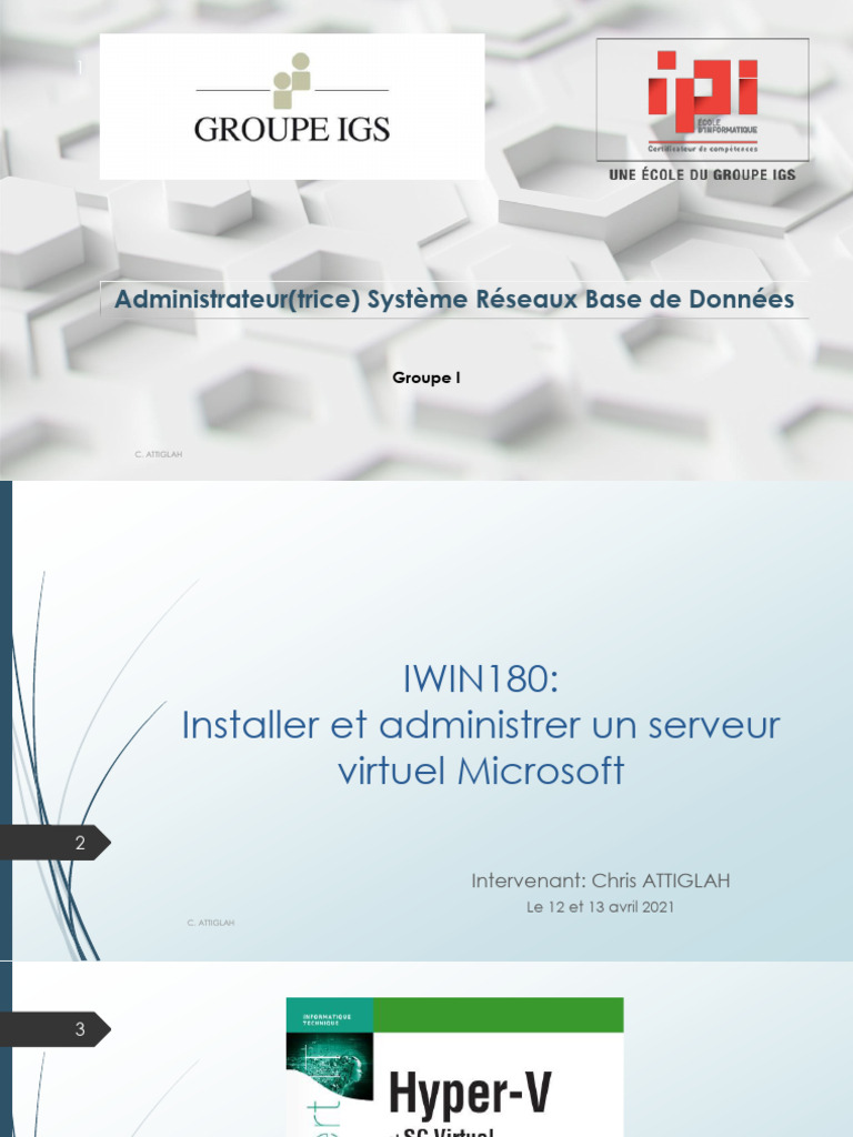 Virtual Machine Lab: Installation Methods | PDF | Hyper V | Virtualization