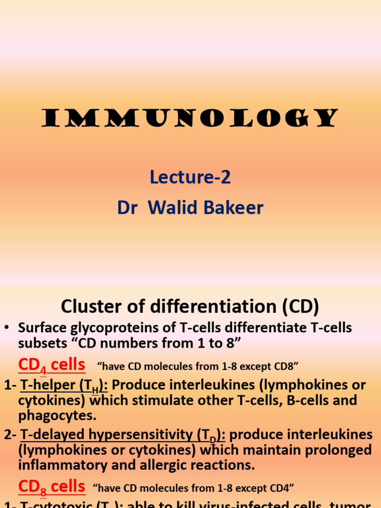 Immunity 2 | PDF | Immune System | Major Histocompatibility Complex