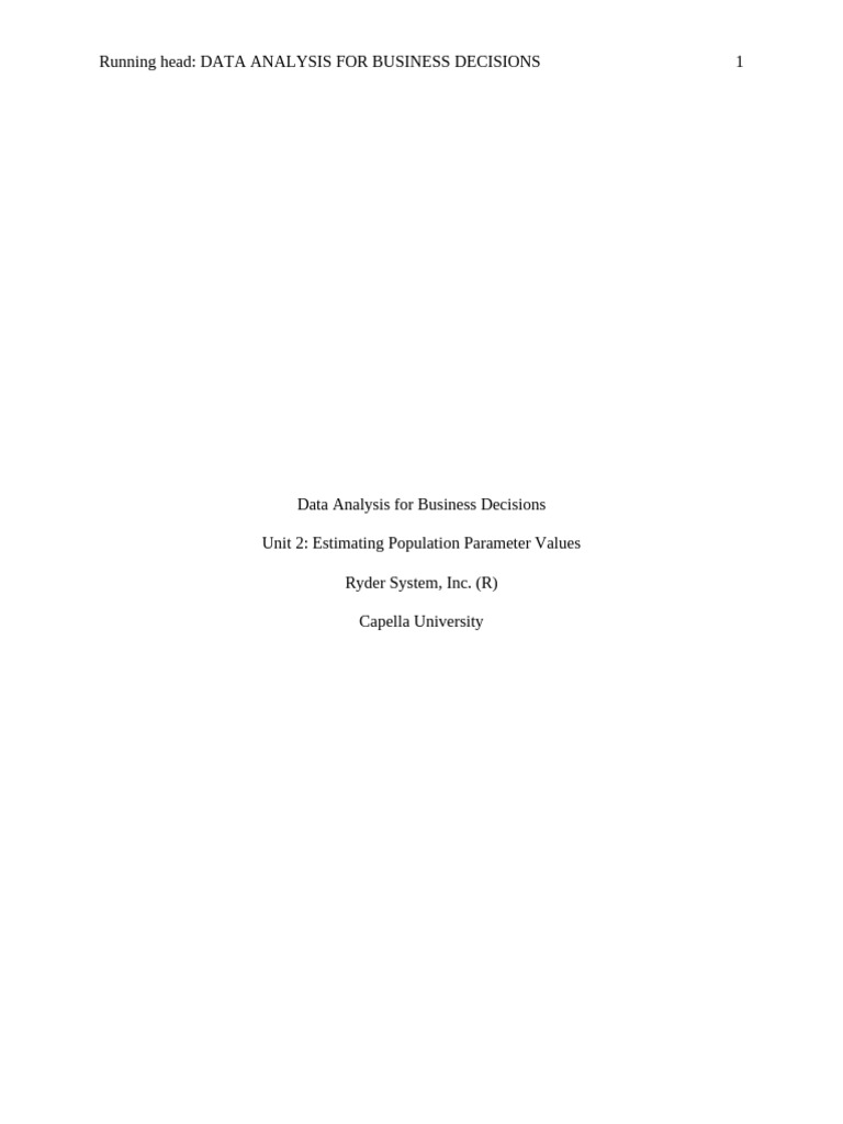 Mba6018 u02a1 estimating population parameter values pdf standard