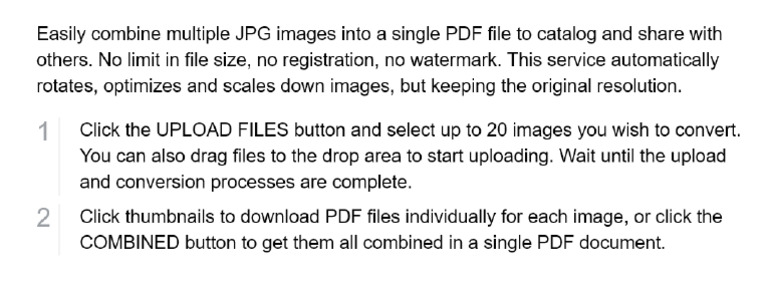 JPG 2 PDF | PDF