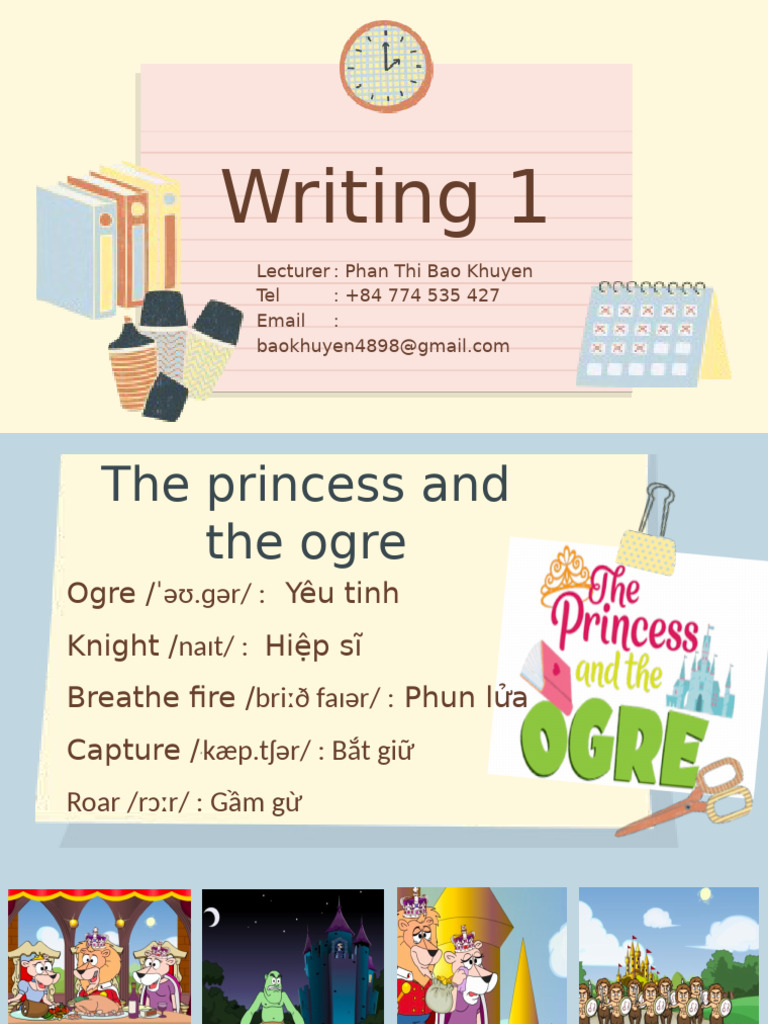 Writing 1 - Simple Sentences | PDF