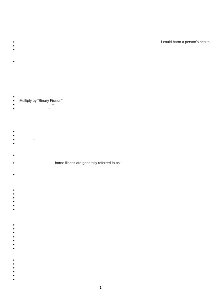 Food Hygiene & HACCP Training Notes | PDF | Food Preservation | Food ...