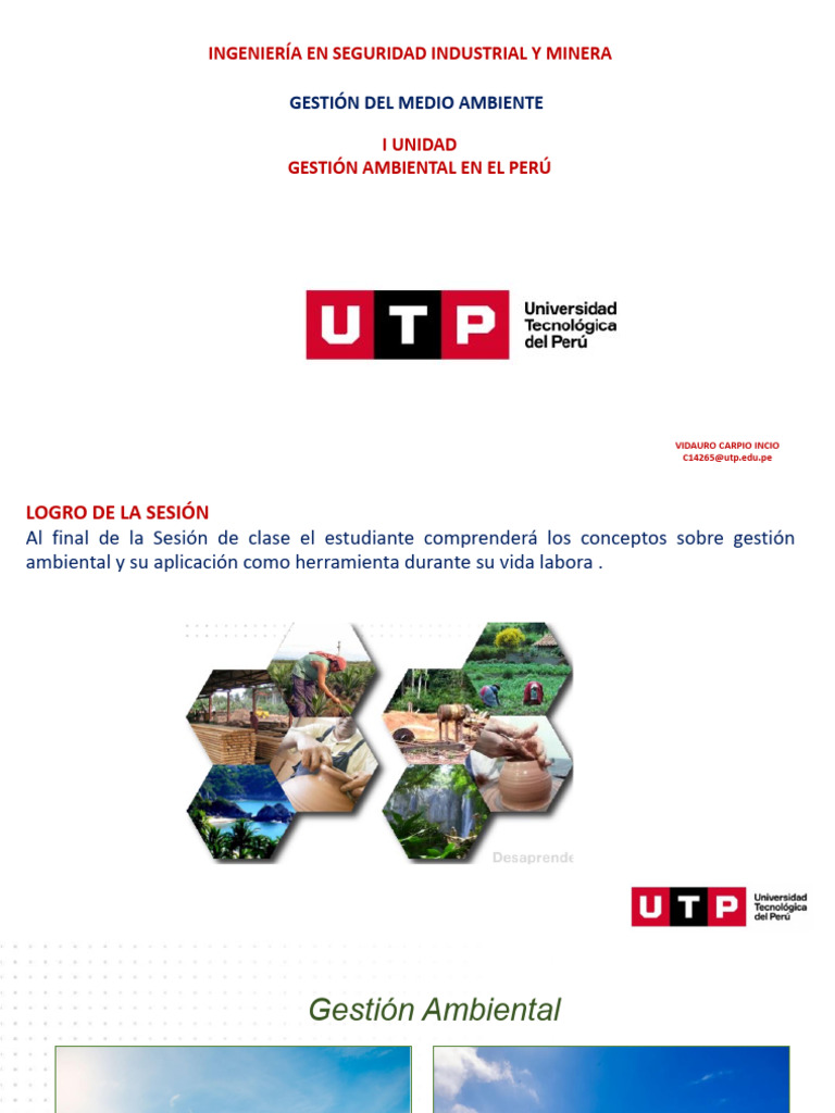 S01 S1-Material | PDF | Entorno natural | Sustentabilidad