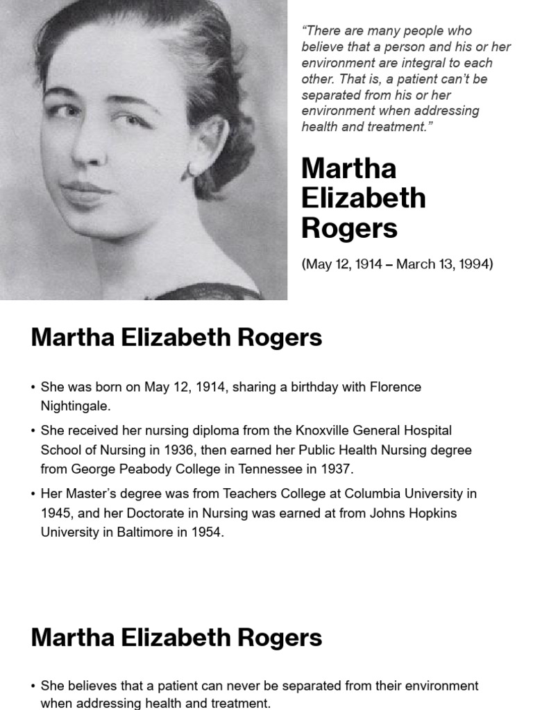 Maria Elizabeth Rogers | PDF | Resonance | Nursing