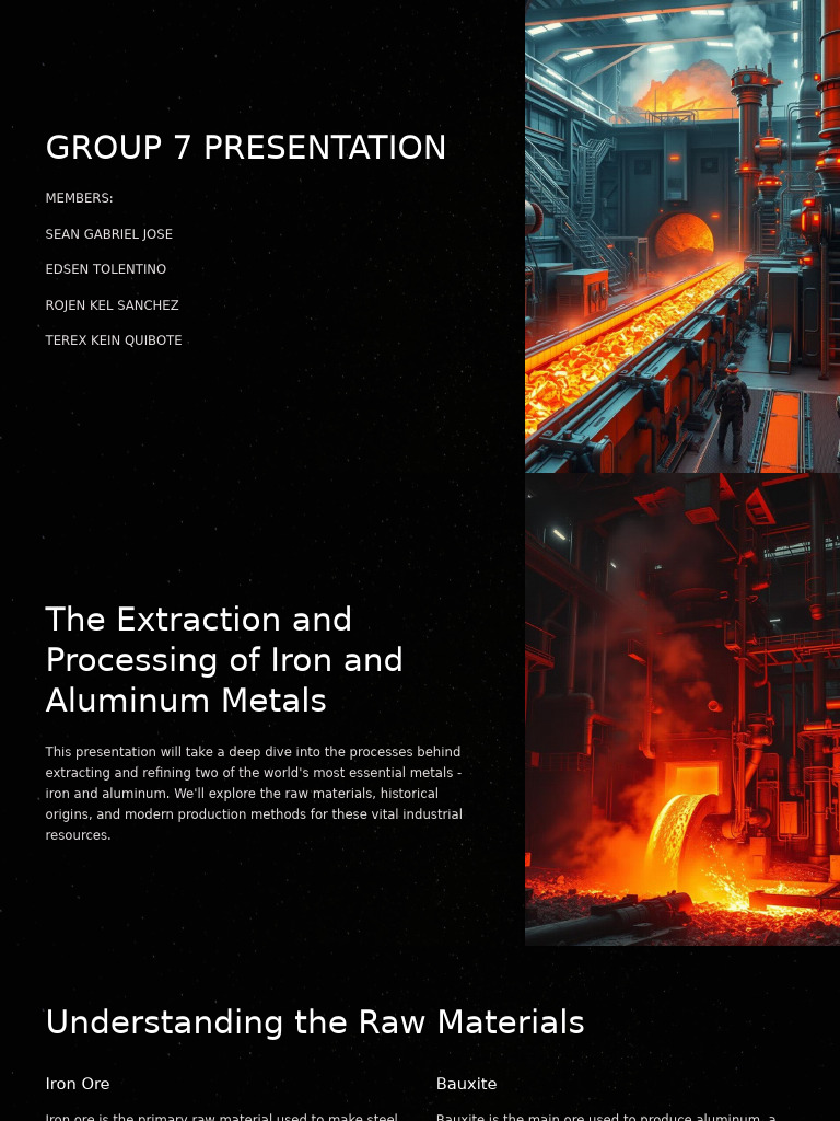 Group 7 Presentation+%282%29 | PDF | Smelting | Aluminium