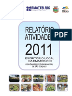 RELATORIO ATIVIDADES 2011-EMATER RIO SÃO GONÇALO