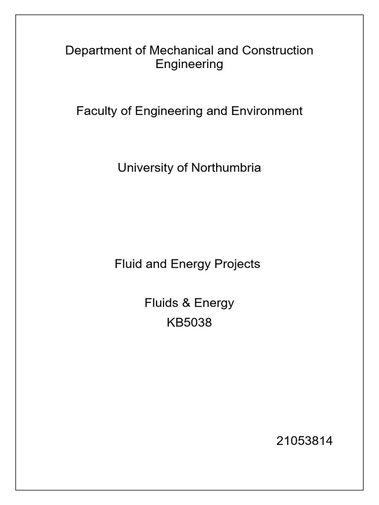 5817 Assignment Final Edit New | PDF | Pump | Bearing (Mechanical)