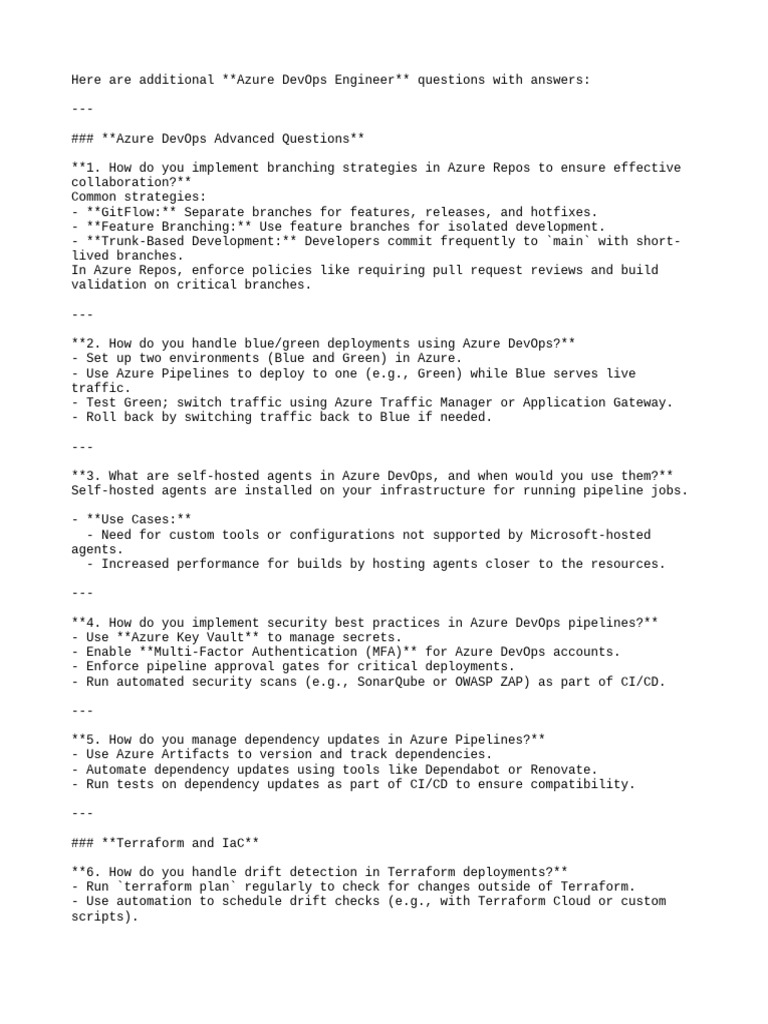 Azure devops interview q a pdf microsoft azure software engineering