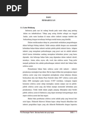 Bab I Teorinya Serat Kapas Pdf