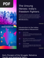 Freedom Fighters of India: A Tribute | PDF | Mahatma Gandhi | Indian ...