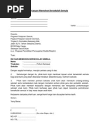 SURAT PENANGGUHAN