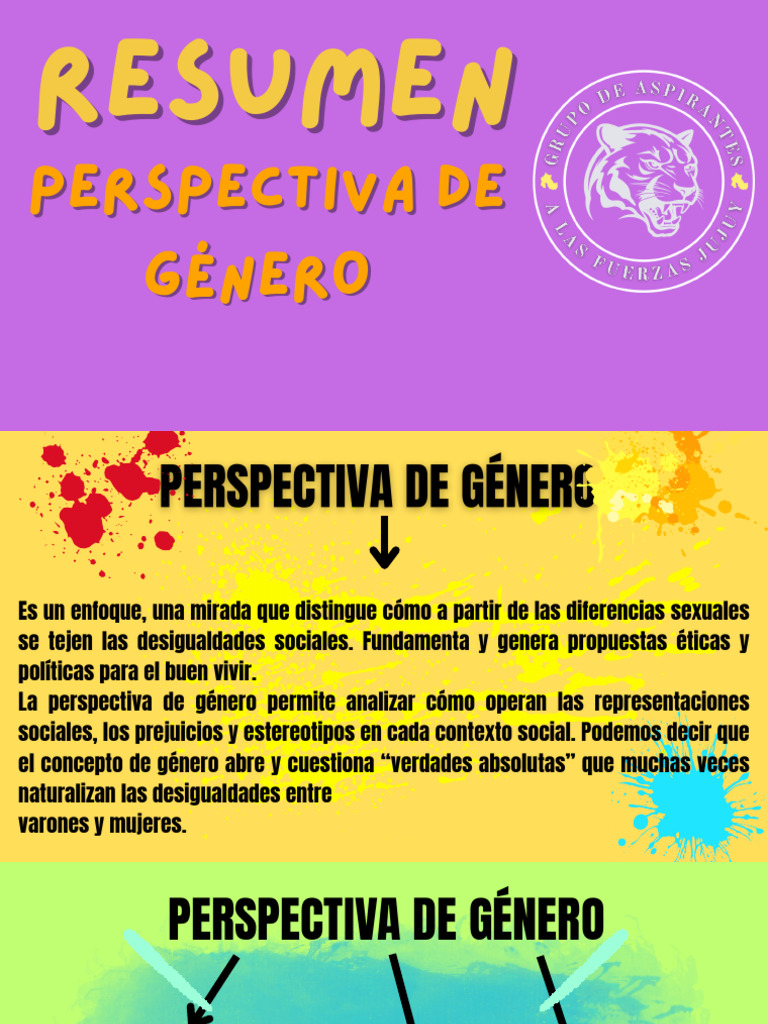 Perspectiva de Género y Desigualdad | PDF | Género | Estudios de género