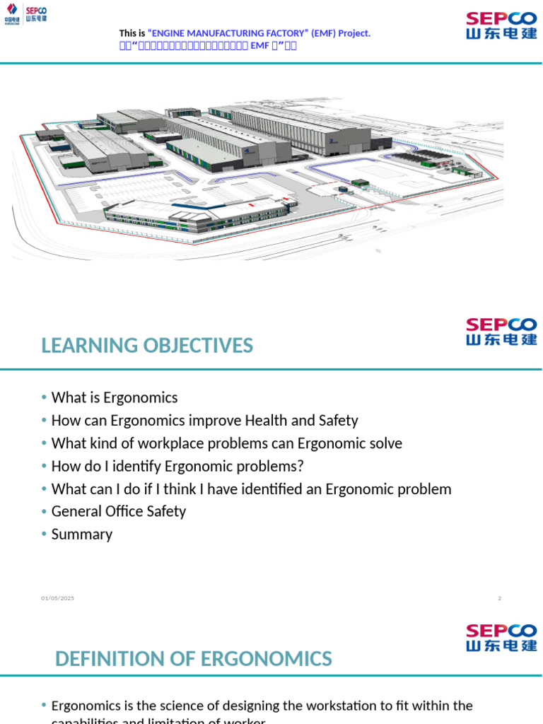 Office Ergonomic Safety Awareness EMF | PDF | Human Factors And Ergonomics