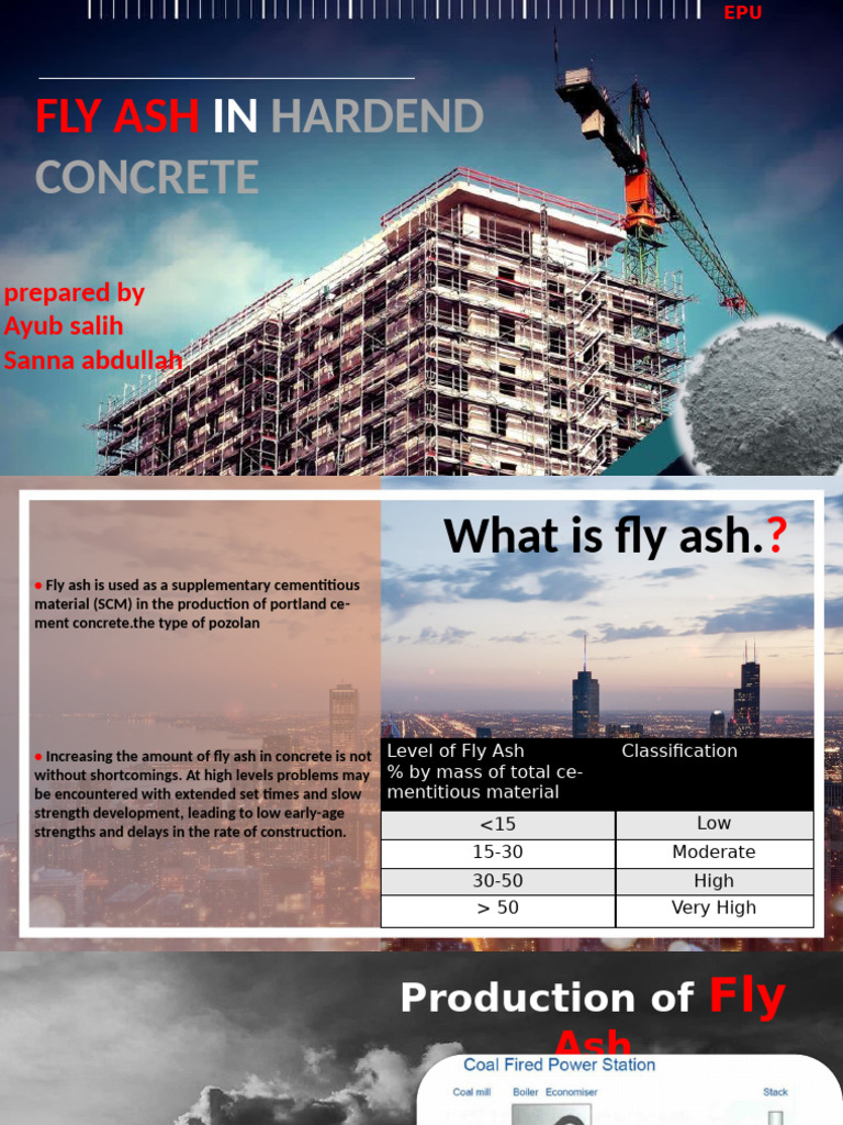 Fly Ash in Hardened Concrete Analysis | PDF | Concrete | Cement