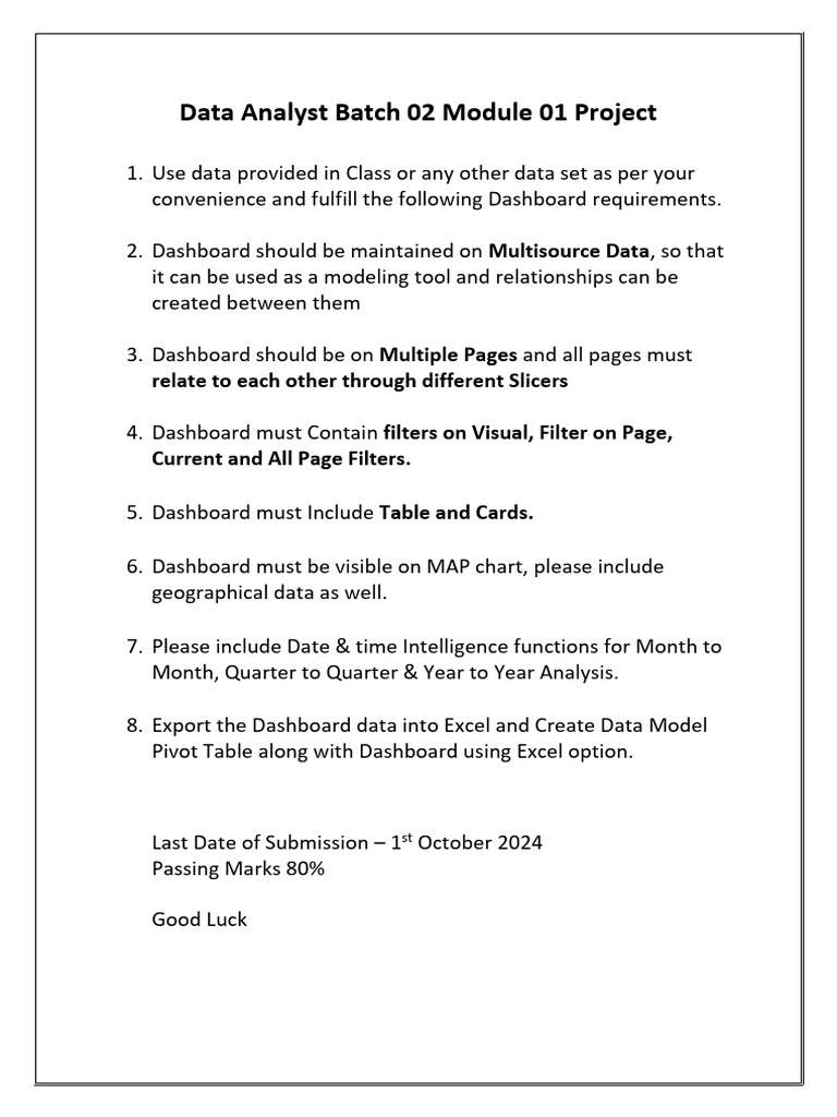 Data Analyst Project | PDF