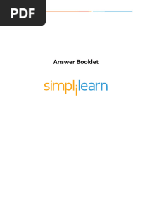 Answer Booklet