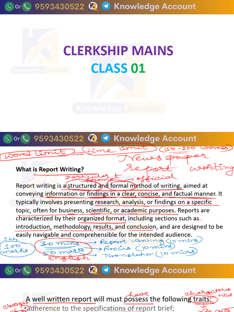 Class 1 | PDF