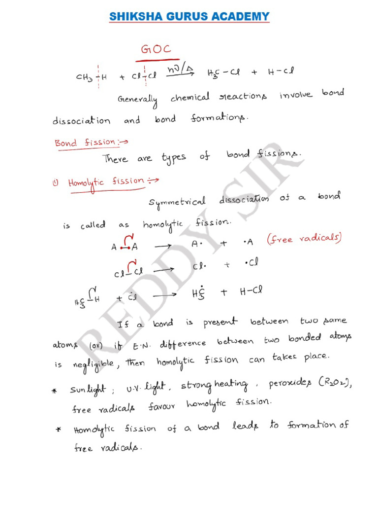 Goc Notes Reddy Sir | PDF